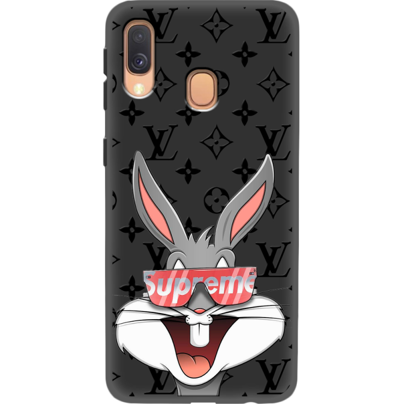 Черный чехол Uprint Samsung A405 Galaxy A40 looney bunny