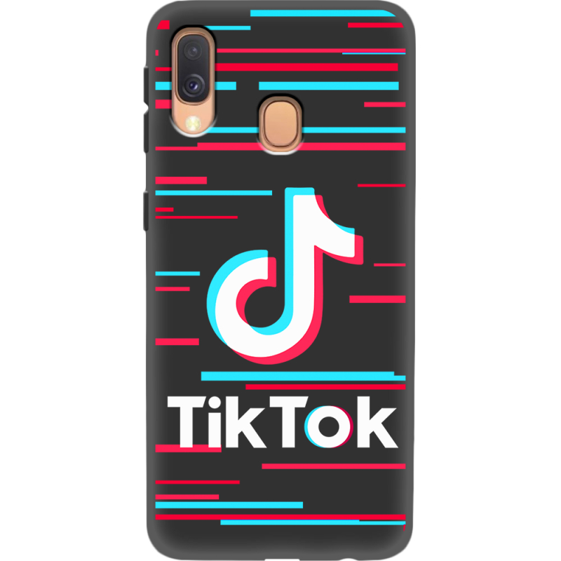 Черный чехол Uprint Samsung A405 Galaxy A40 Tik Tok