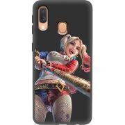 Черный чехол Uprint Samsung A405 Galaxy A40 Happy Harley Quinn