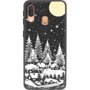 Черный чехол Uprint Samsung A405 Galaxy A40 