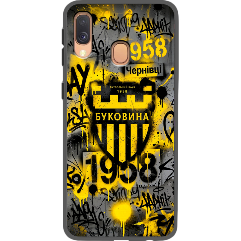 Черный чехол Uprint Samsung A405 Galaxy A40 