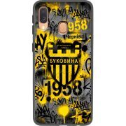 Черный чехол Uprint Samsung A405 Galaxy A40 
