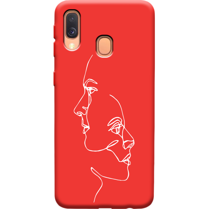 Красный чехол Uprint Samsung A405 Galaxy A40 