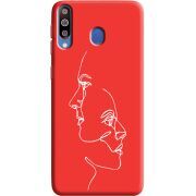 Красный чехол Uprint Samsung M305 Galaxy M30 