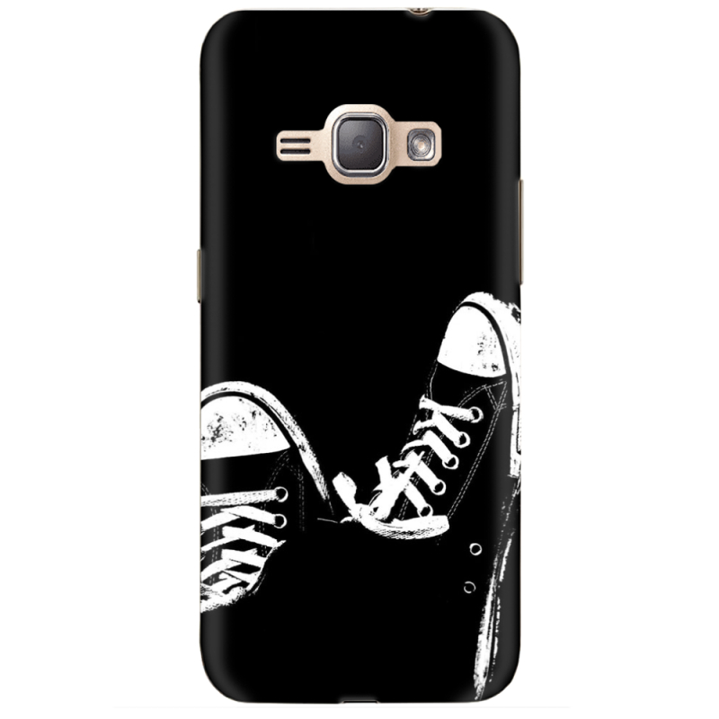 Чехол Uprint Samsung J120H Galaxy J1 2016 Black Sneakers