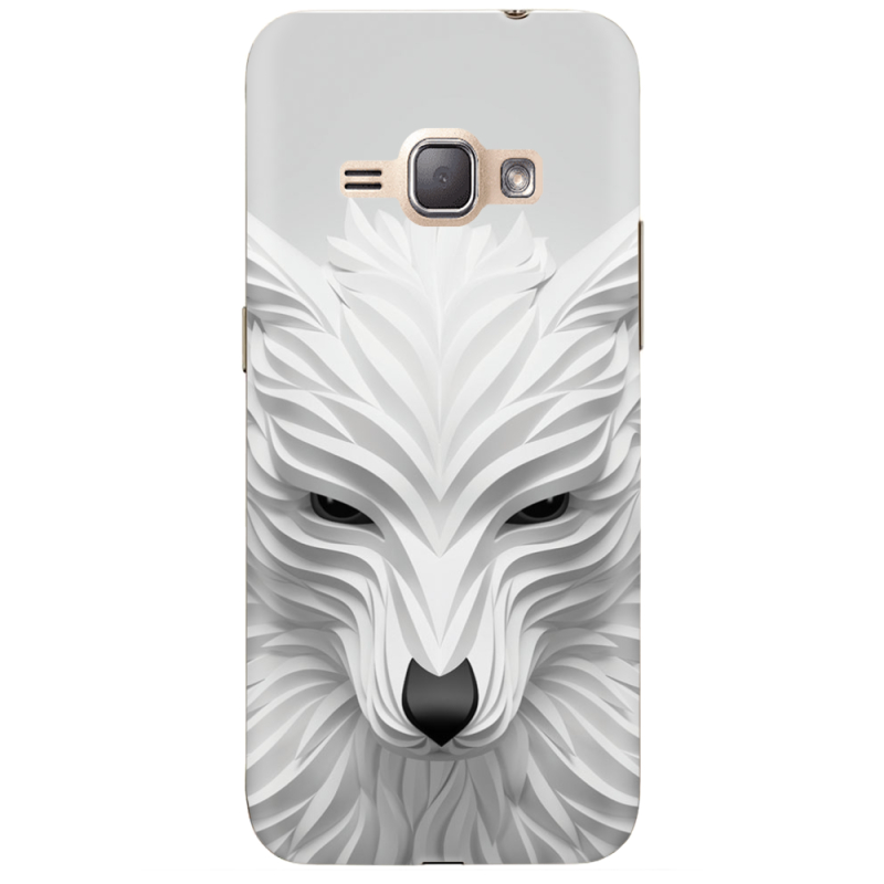 Чехол Uprint Samsung J120H Galaxy J1 2016 White Wolf