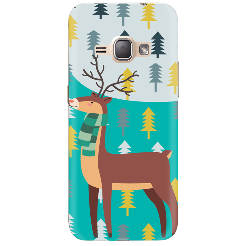 Чехол Uprint Samsung J120H Galaxy J1 2016 Foresty Deer