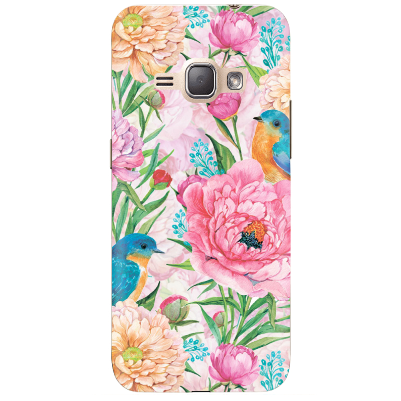 Чехол Uprint Samsung J120H Galaxy J1 2016 Birds in Flowers