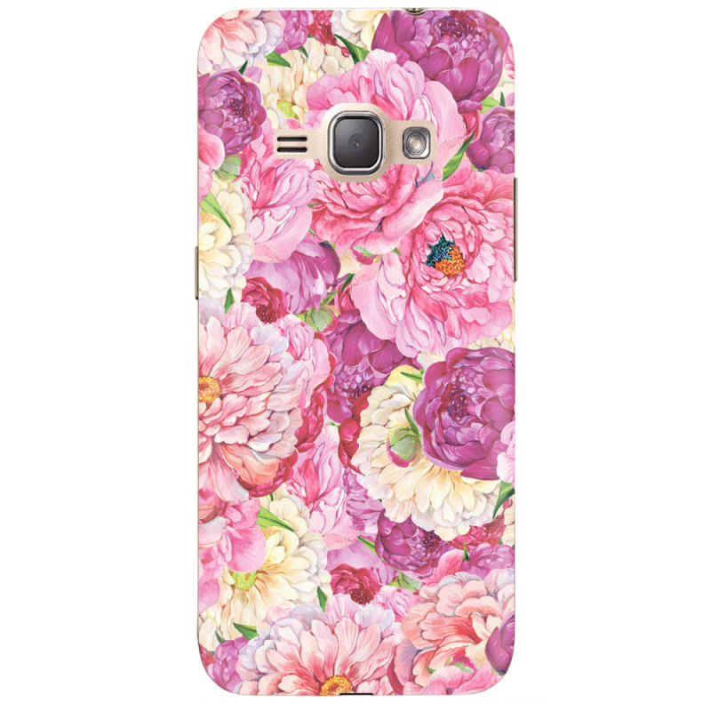 Чехол Uprint Samsung J120H Galaxy J1 2016 Pink Peonies