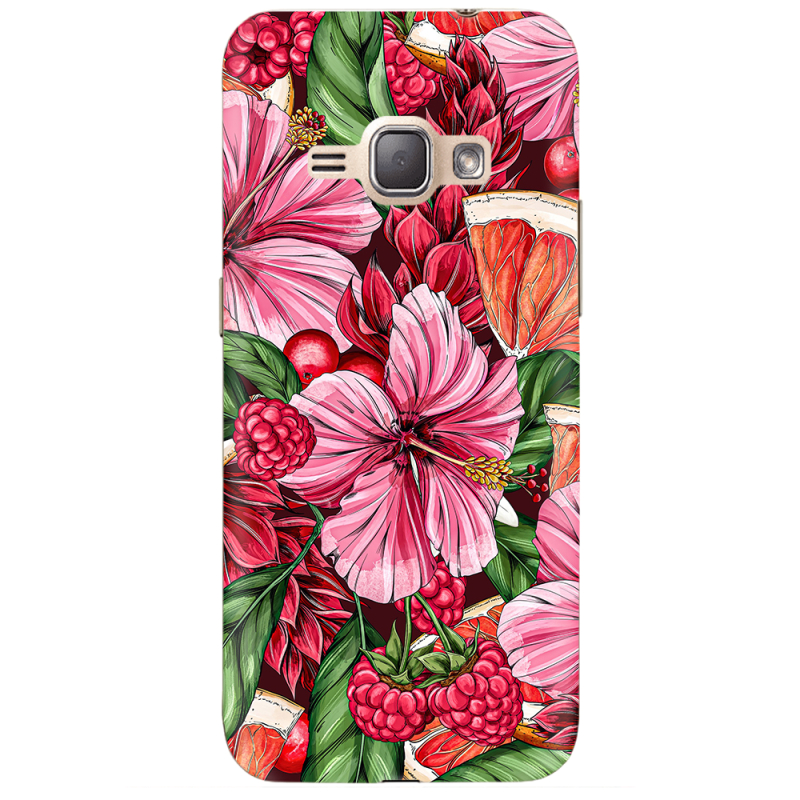Чехол Uprint Samsung J120H Galaxy J1 2016 Tropical Flowers