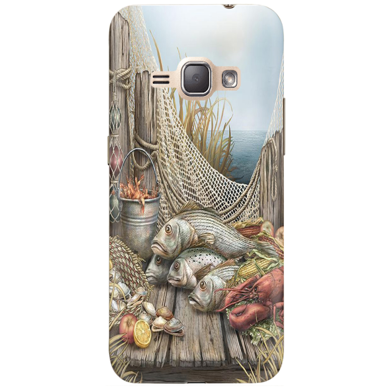 Чехол Uprint Samsung J120H Galaxy J1 2016 Удачная рыбалка