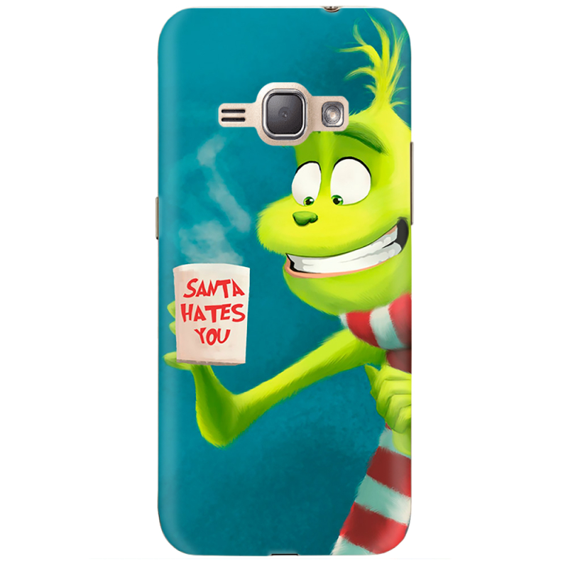 Чехол Uprint Samsung J120H Galaxy J1 2016 Santa Hates You