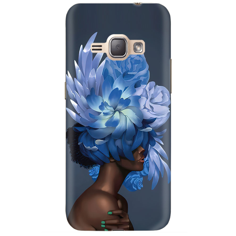 Чехол Uprint Samsung J120H Galaxy J1 2016 Exquisite Blue Flowers