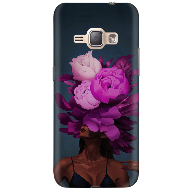 Чехол Uprint Samsung J120H Galaxy J1 2016 Exquisite Purple Flowers