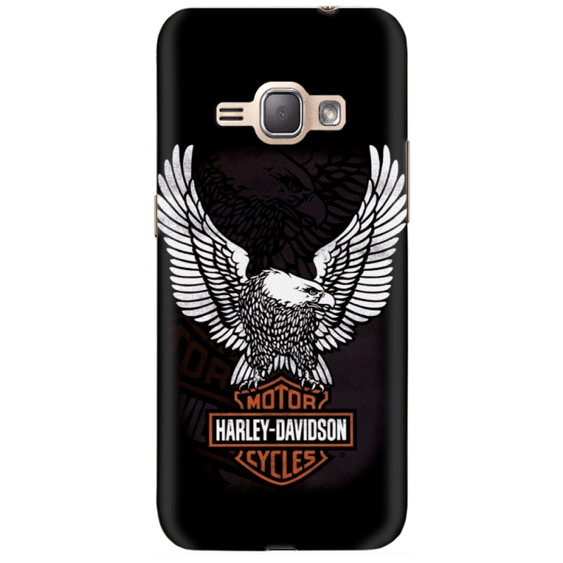 Чехол Uprint Samsung J120H Galaxy J1 2016 Harley Davidson and eagle