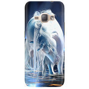 Чехол Uprint Samsung J120H Galaxy J1 2016 White Horse