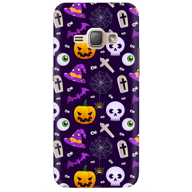 Чехол Uprint Samsung J120H Galaxy J1 2016 Halloween Purple Mood
