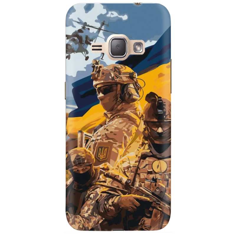 Чехол Uprint Samsung J120H Galaxy J1 2016 Воїни ЗСУ