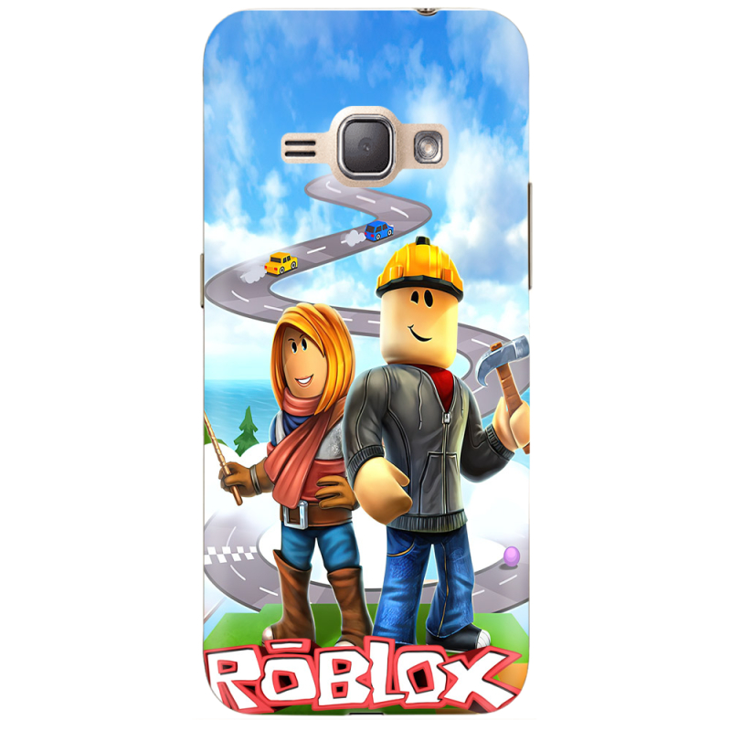 Чехол Uprint Samsung J120H Galaxy J1 2016 Roblox Білдерман