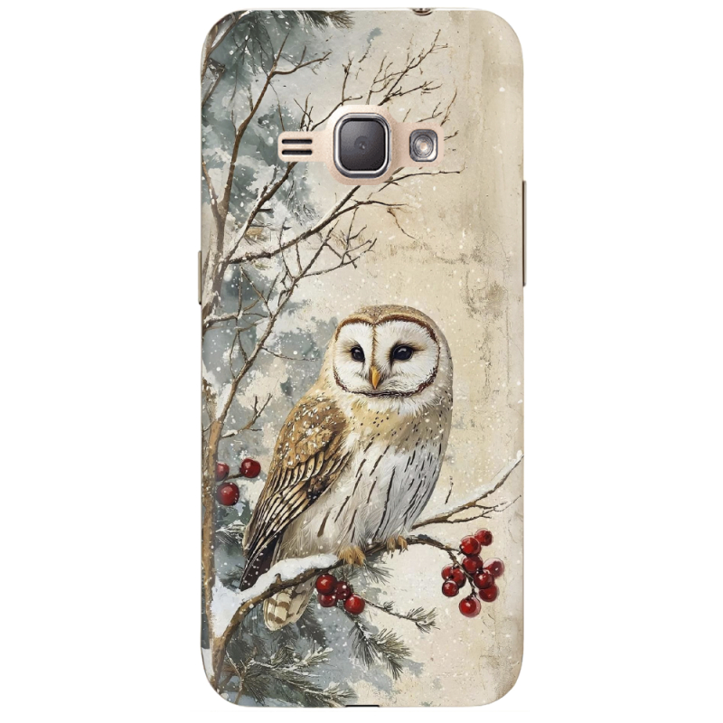 Чехол Uprint Samsung J120H Galaxy J1 2016 Christmas Owl