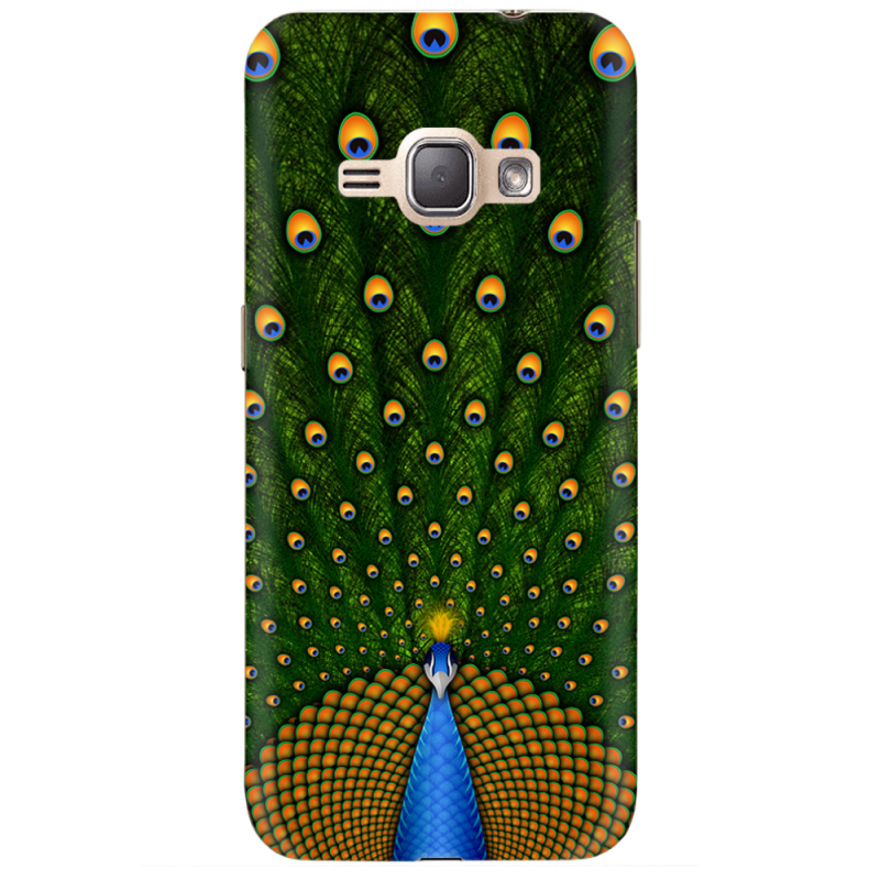 Чехол Uprint Samsung J120H Galaxy J1 2016 Peacocks Tail