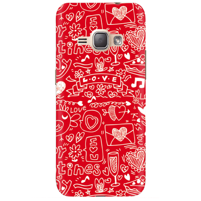 Чехол Uprint Samsung J120H Galaxy J1 2016 Happy Valentines