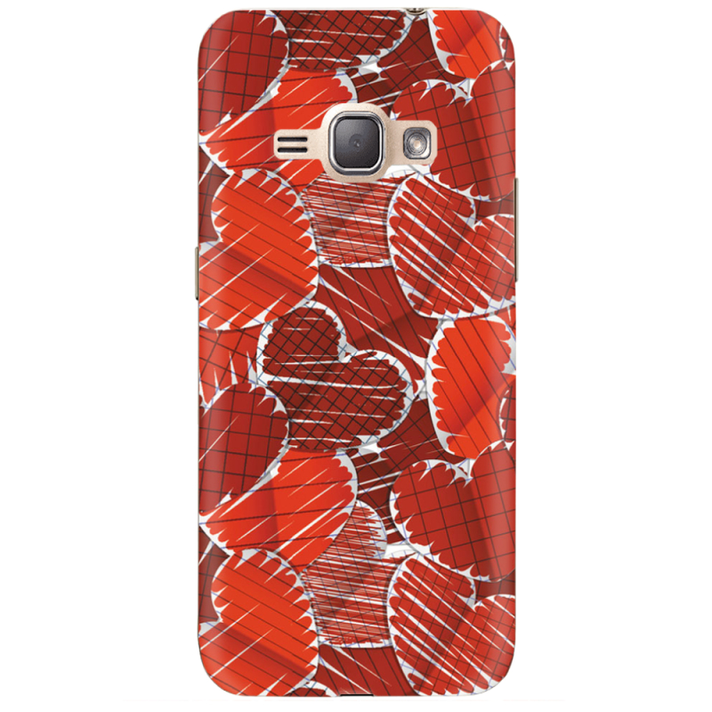 Чехол Uprint Samsung J120H Galaxy J1 2016 Heart Strings