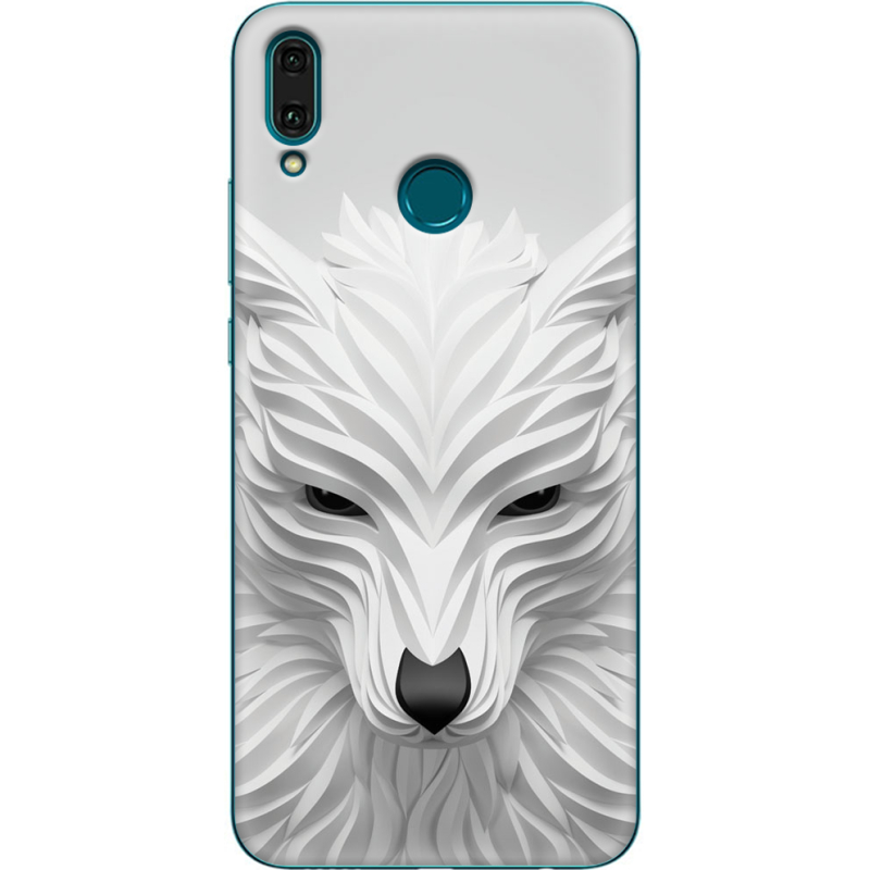 Чехол Uprint Huawei Y9 2019 White Wolf
