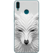 Чехол Uprint Huawei Y9 2019 White Wolf