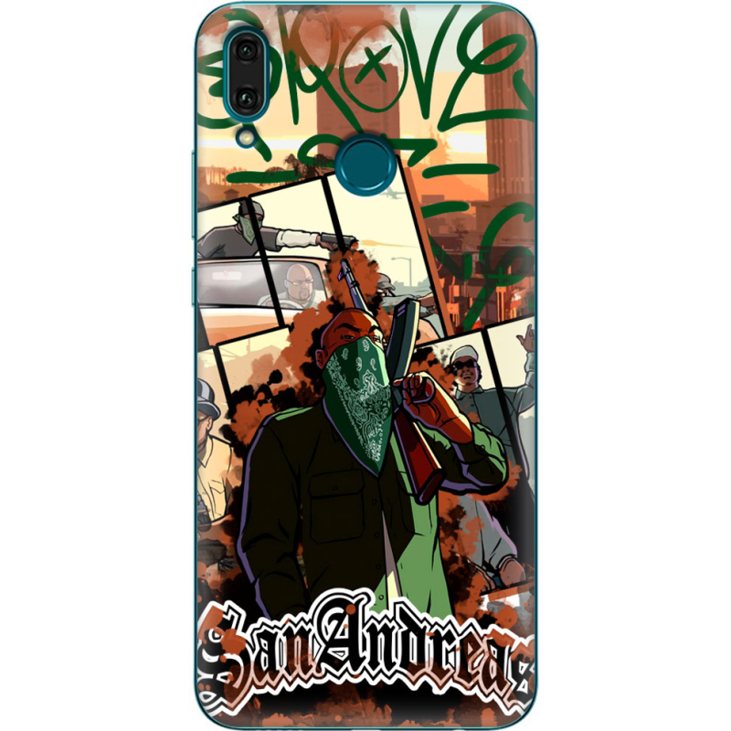 Чехол Uprint Huawei Y9 2019 GTA San Andreas