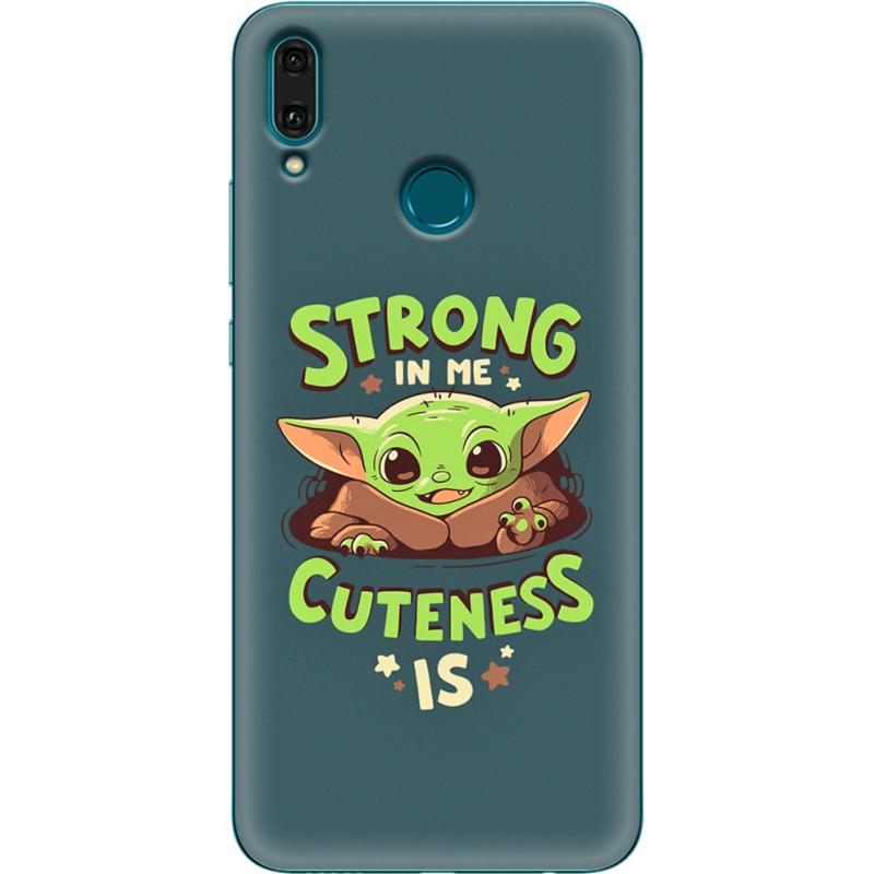 Чехол Uprint Huawei Y9 2019 Strong in me Cuteness is