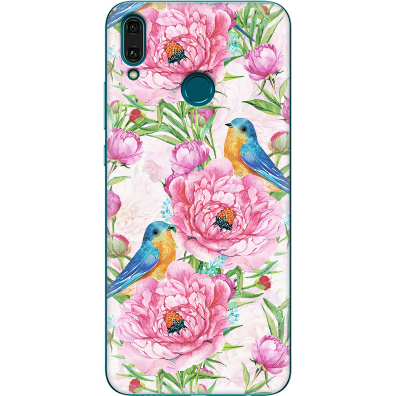 Чехол Uprint Huawei Y9 2019 Birds and Flowers