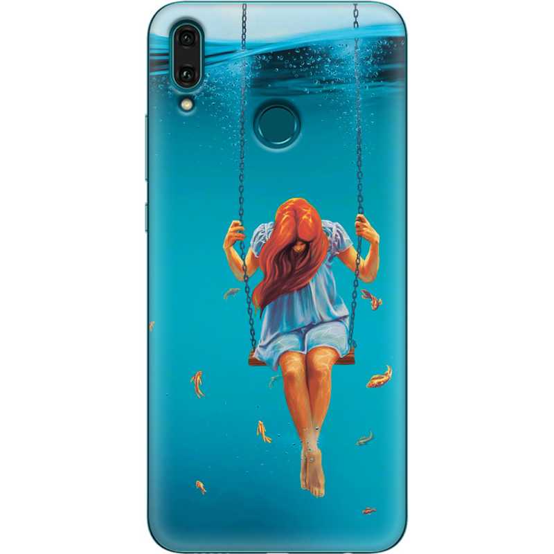 Чехол Uprint Huawei Y9 2019 Girl In The Sea