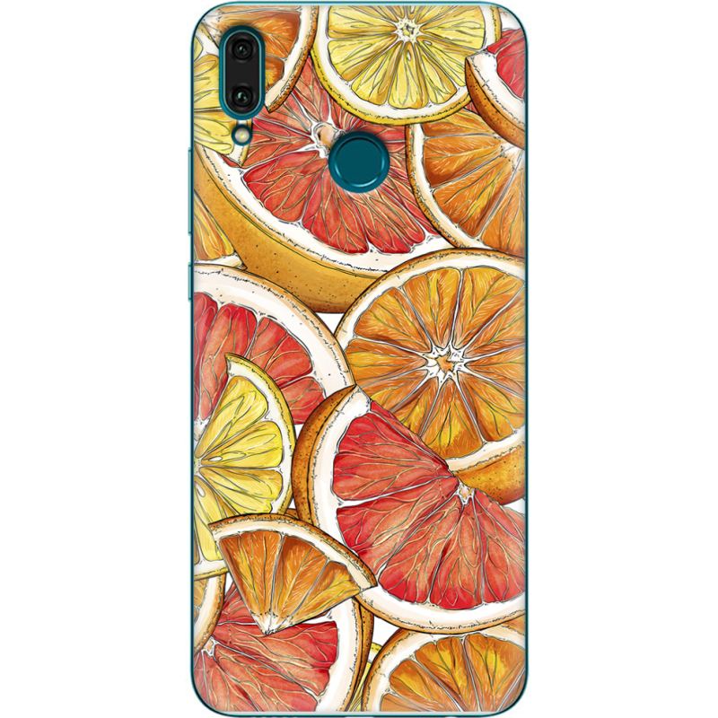 Чехол Uprint Huawei Y9 2019 Citrus Pattern