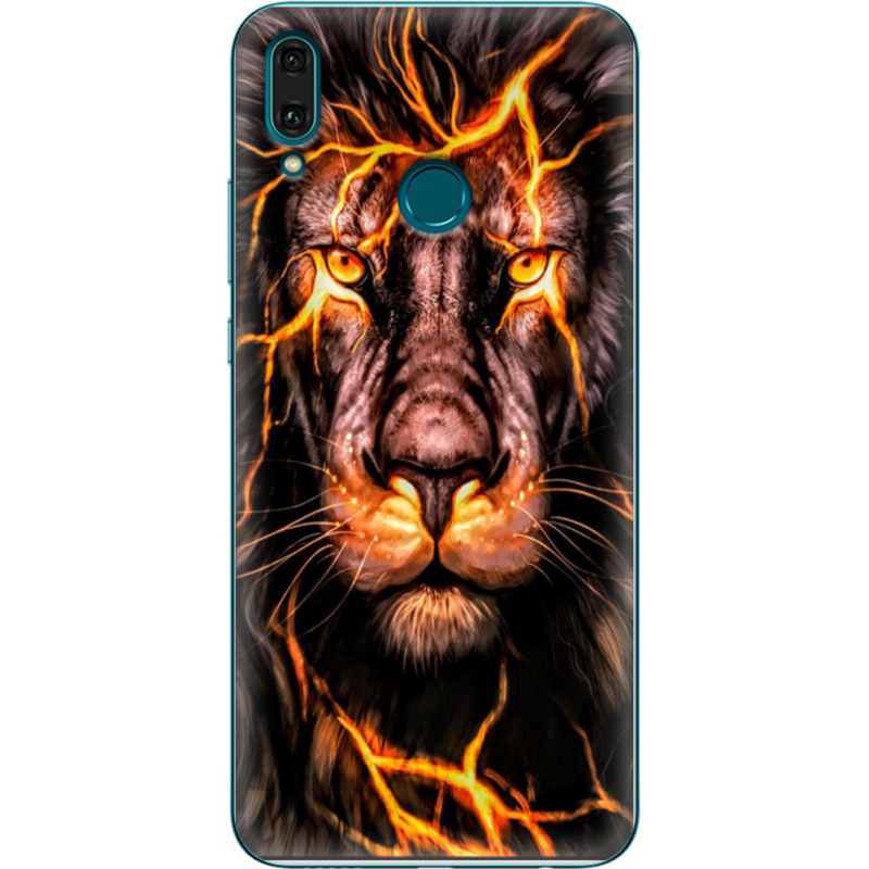 Чехол Uprint Huawei Y9 2019 Fire Lion