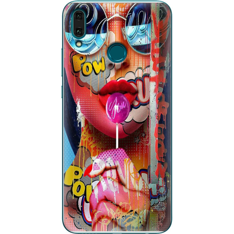 Чехол Uprint Huawei Y9 2019 Colorful Girl