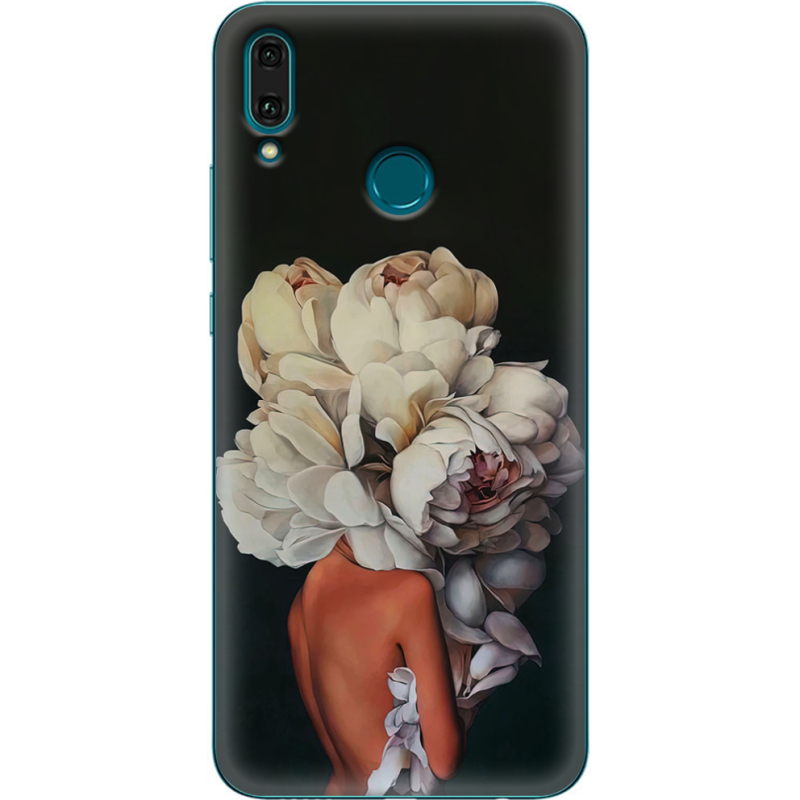 Чехол Uprint Huawei Y9 2019 Exquisite White Flowers