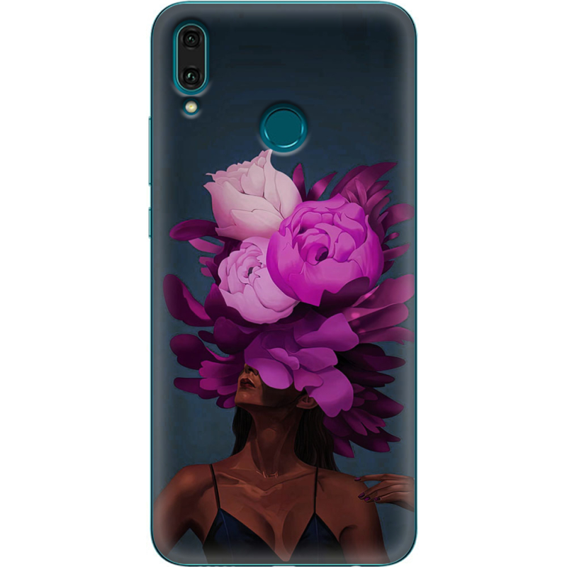 Чехол Uprint Huawei Y9 2019 Exquisite Purple Flowers