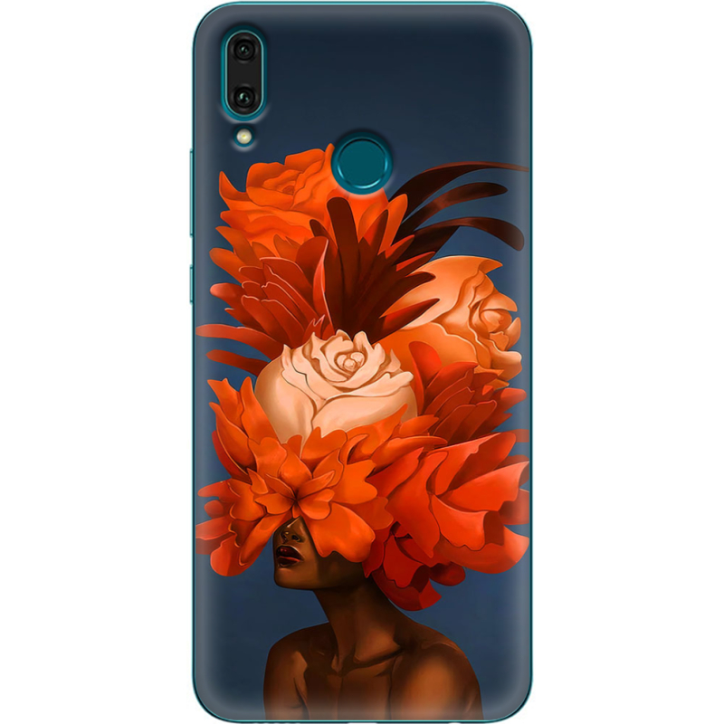 Чехол Uprint Huawei Y9 2019 Exquisite Orange Flowers