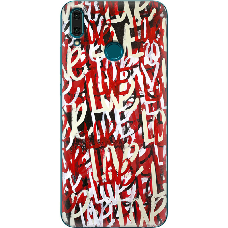 Чехол Uprint Huawei Y9 2019 Love Graffiti