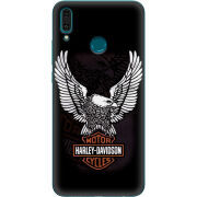 Чехол Uprint Huawei Y9 2019 Harley Davidson and eagle