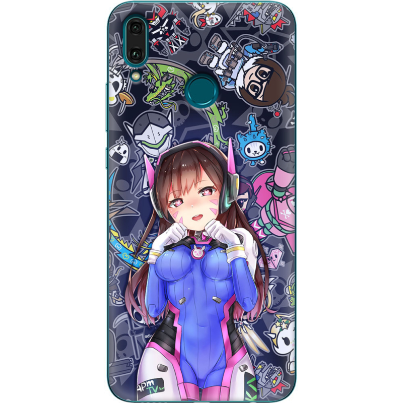 Чехол Uprint Huawei Y9 2019 Overwatch D.VA