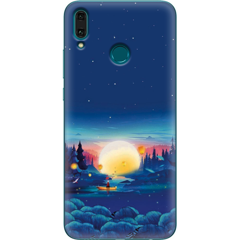 Чехол Uprint Huawei Y9 2019 Спокойной ночи