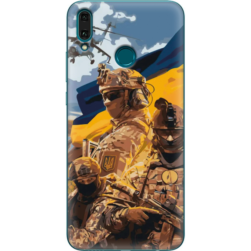 Чехол Uprint Huawei Y9 2019 Воїни ЗСУ