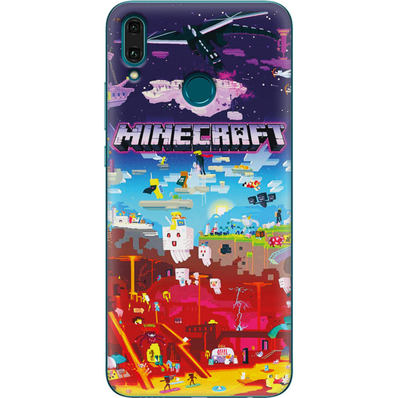 Чехол Uprint Huawei Y9 2019 Minecraft World Beyond