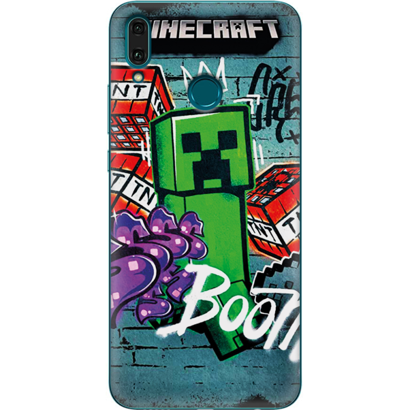 Чехол Uprint Huawei Y9 2019 Minecraft Graffiti