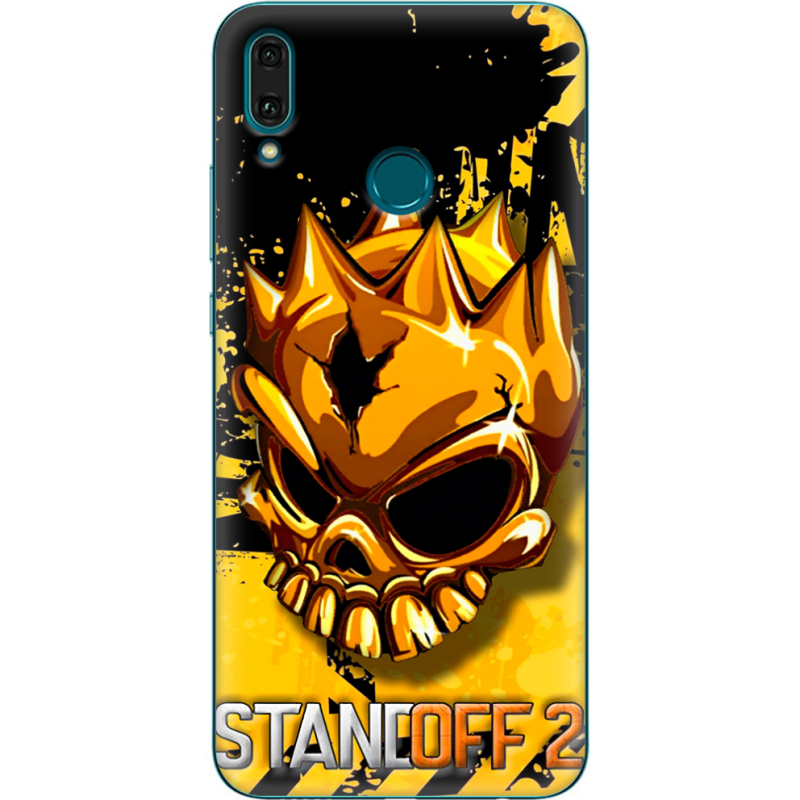 Чехол Uprint Huawei Y9 2019 StandOff 2 gold