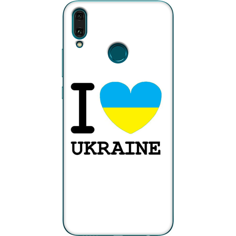 Чехол Uprint Huawei Y9 2019 I love Ukraine