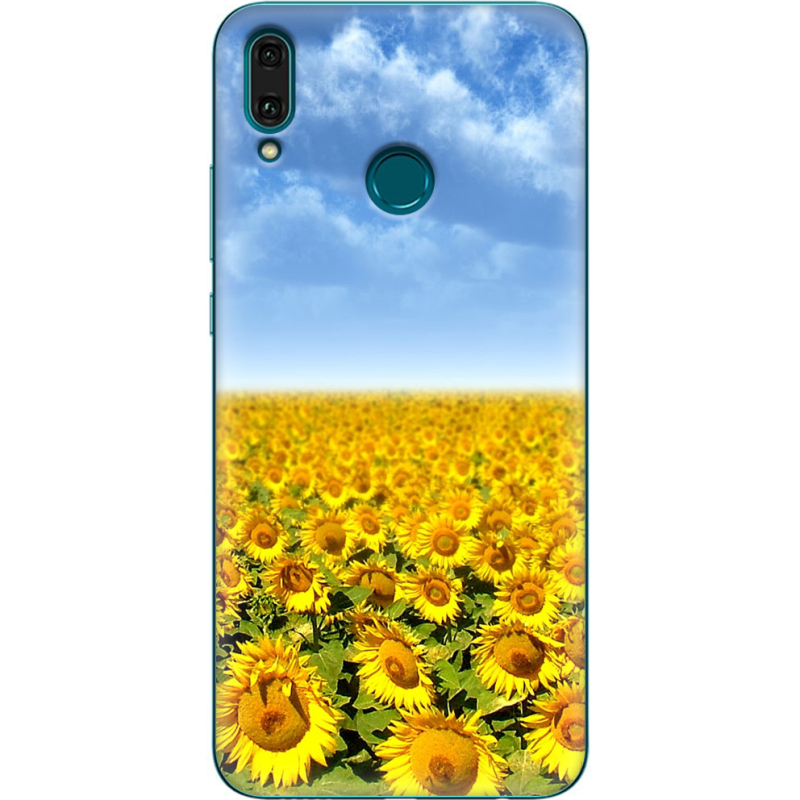 Чехол Uprint Huawei Y9 2019 Подсолнухи