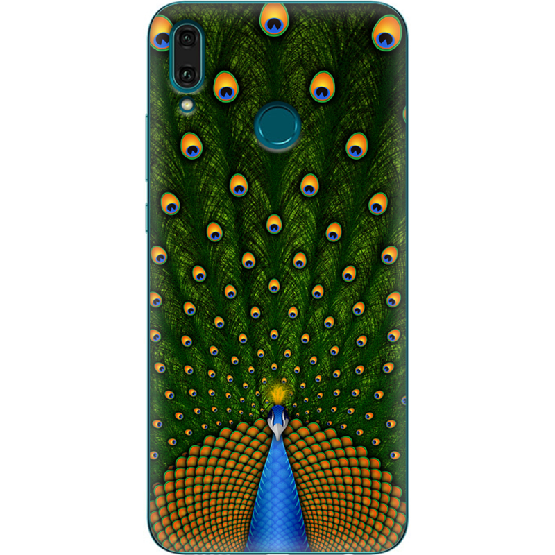 Чехол Uprint Huawei Y9 2019 Peacocks Tail